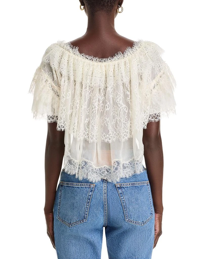 LOVESHACKFANCY Vienne Lace Top 3