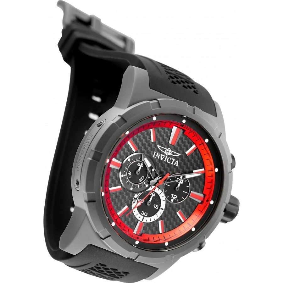 Invicta Open Box - Invicta TI-22 Chronograph Black Dial Black Silicone Men's Watch 20452 2