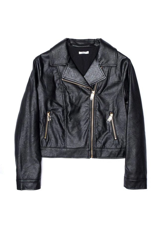 LIU •JO Liu Jo Kids Zipped Biker Jacket