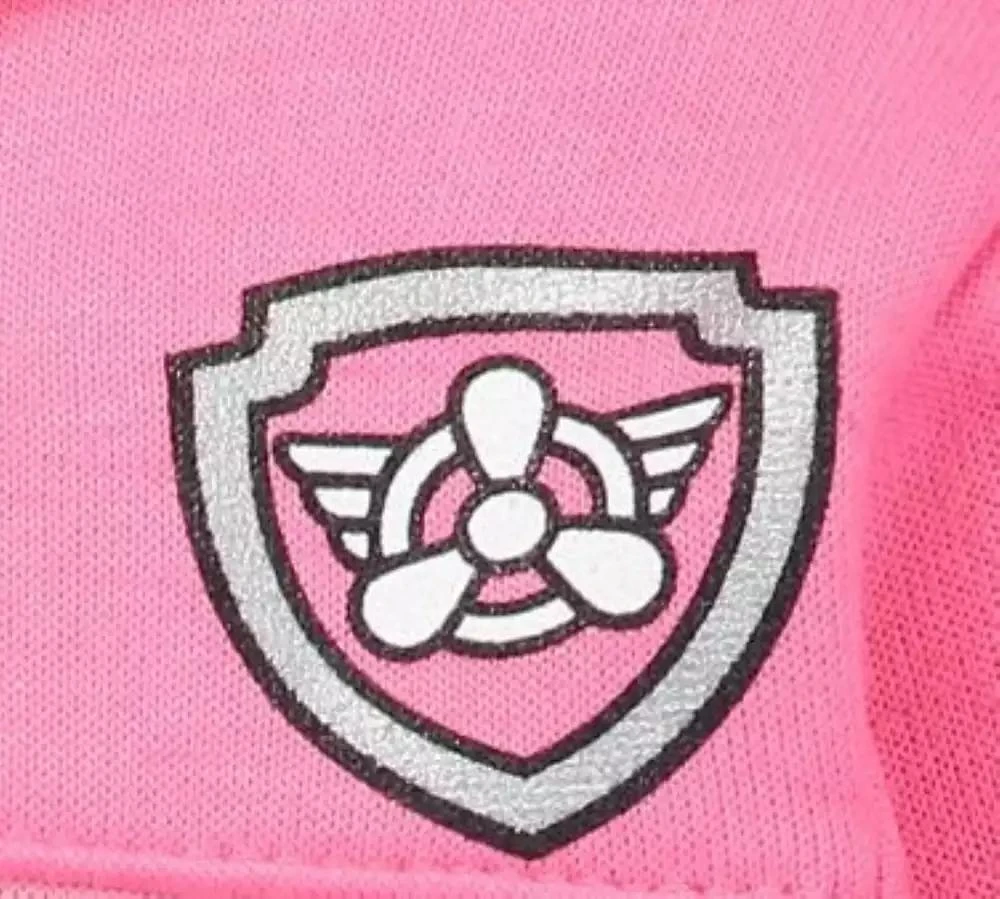 Paw Patrol Little Girls Fleece Half Zip Hoodie 2