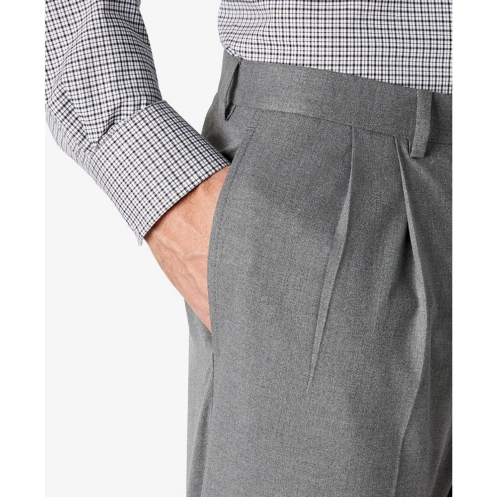 Ralph Lauren Men's Classic-Fit Ultraflex Stretch Pleated Dress Pants 8