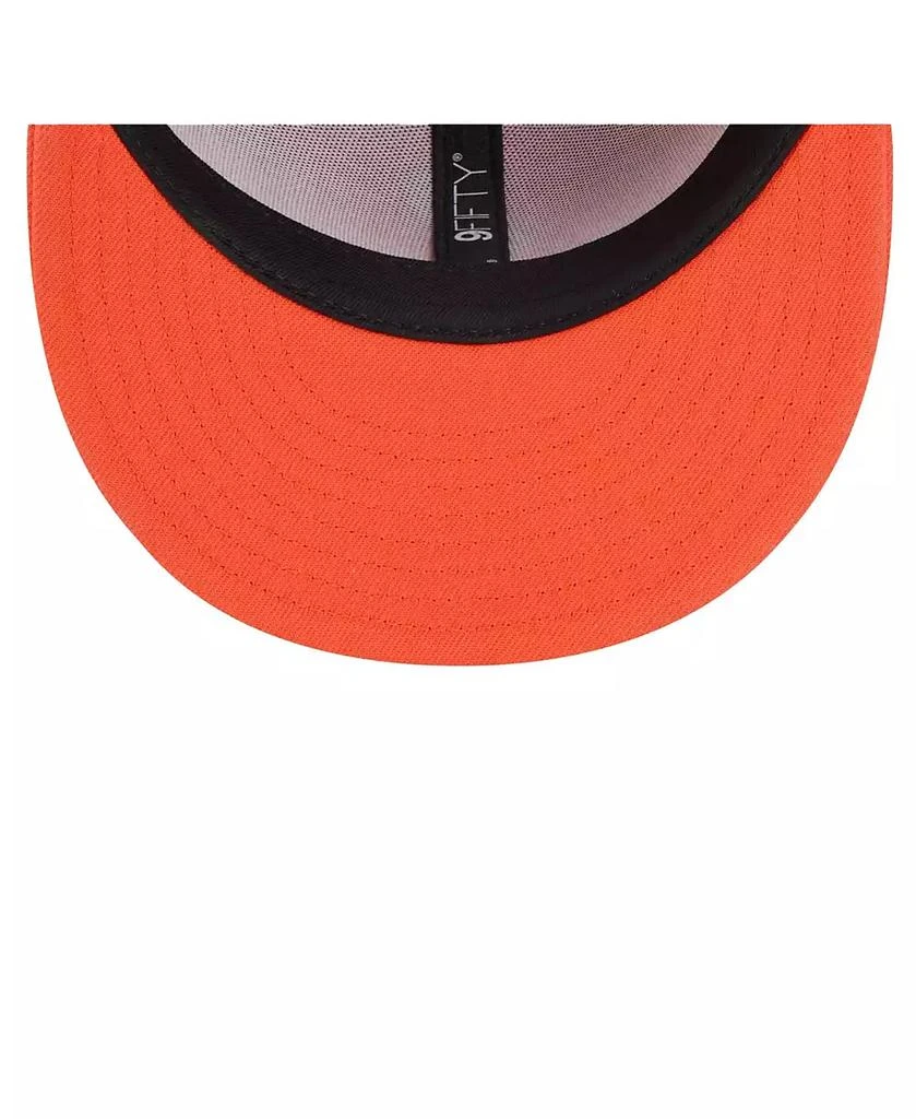 New Era Men's Orange WNBA Logowoman 59FIFTY Snapback Hat 5