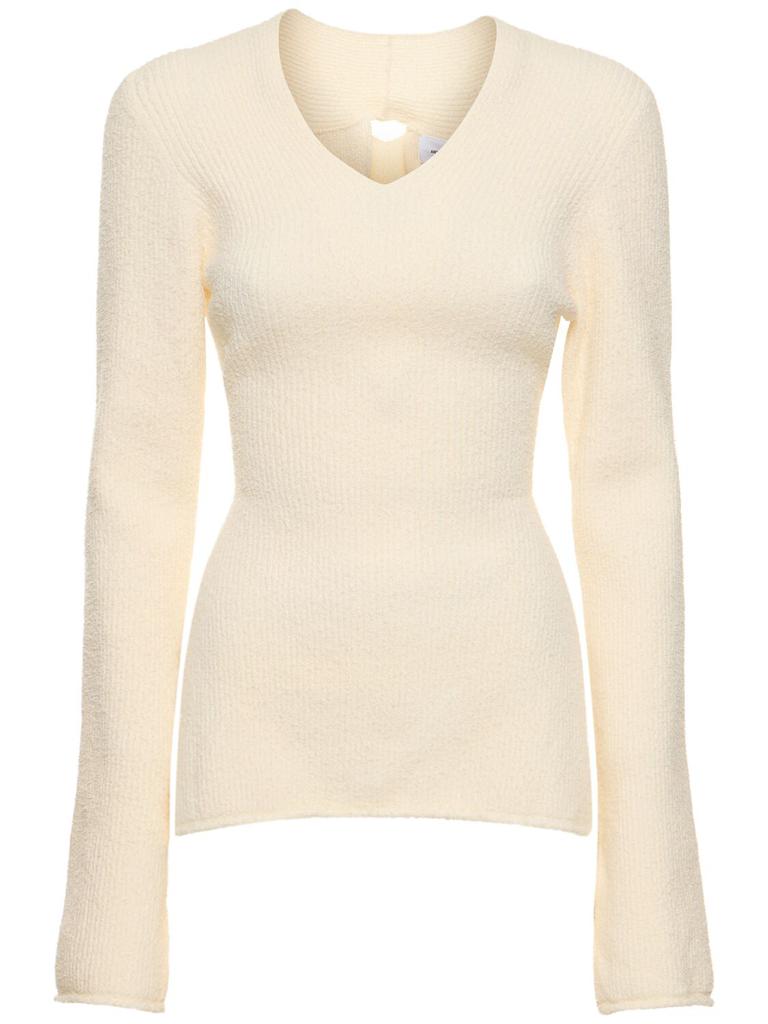 AXEL ARIGATO Tube Knit Cotton Blend Top