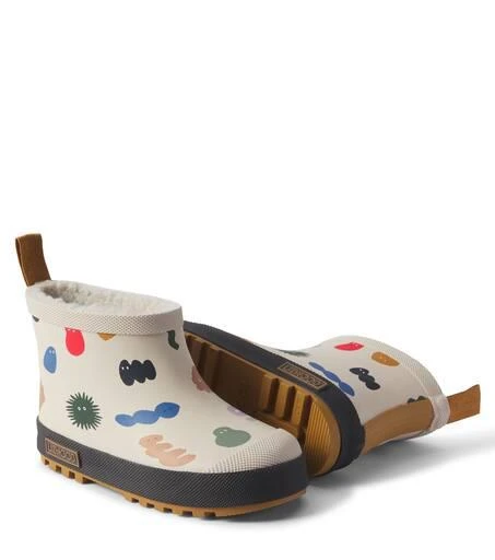 Liewood Jesse faux shearling-lined rain boots 5