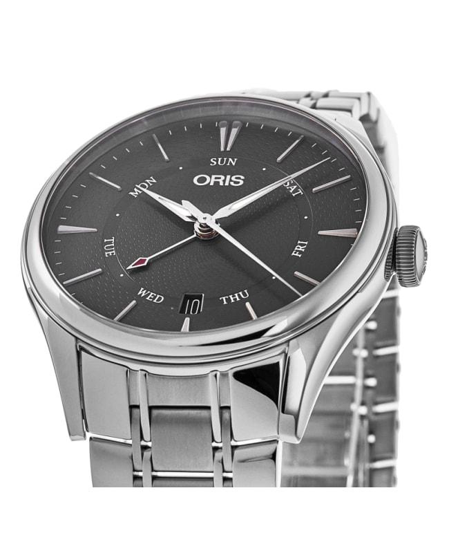 Oris Oris Artelier Pointer Day Date Automatic Grey Dial Stainless Steel Men's Watch 755 7742 4053-07 8 21 88