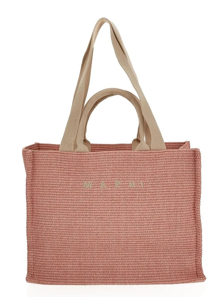 Marni Raffia Effect Large Tote 1