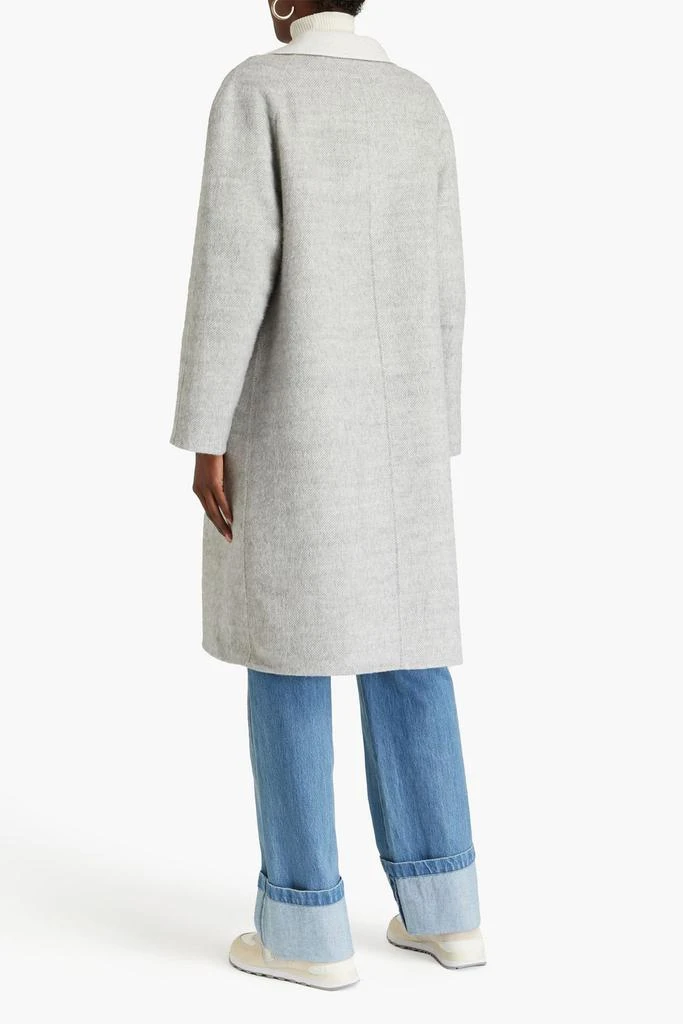 Le 17 Septembre Wool-blend twill coat 3