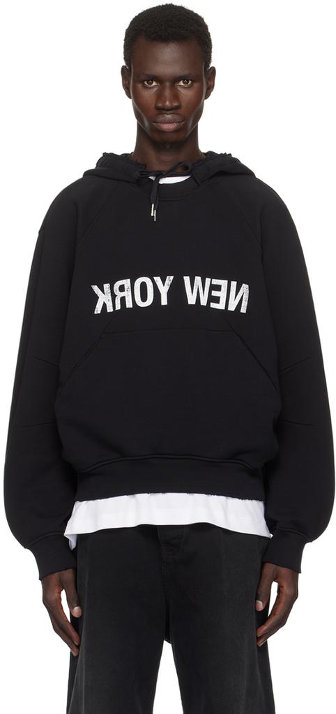 Black 'New York' Hoodie – On Sale Now with Up to 62% Off