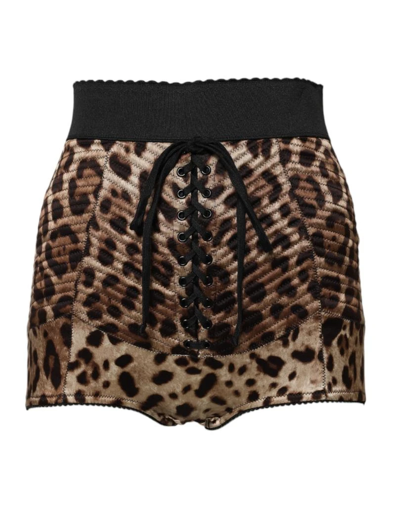 Dolce 
Gabbana Leopard High Waist Hot Pants Women
s Shorts