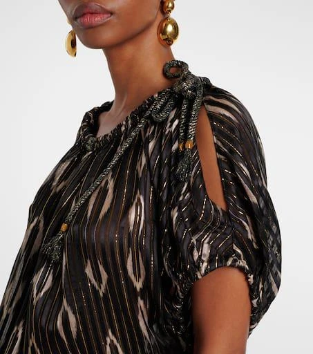 Isabel Marant Sonae printed silk-blend top 4