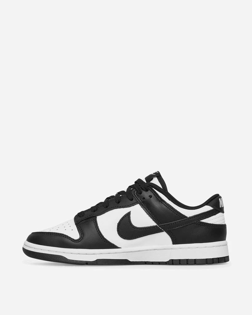 NIKE Women's Dunk Low Sneakers White / Black 4