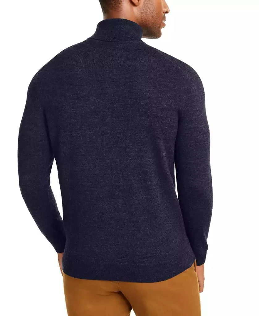 Club Room Men's Merino Wool Blend Turtleneck Sweater, Created for Macy's 4