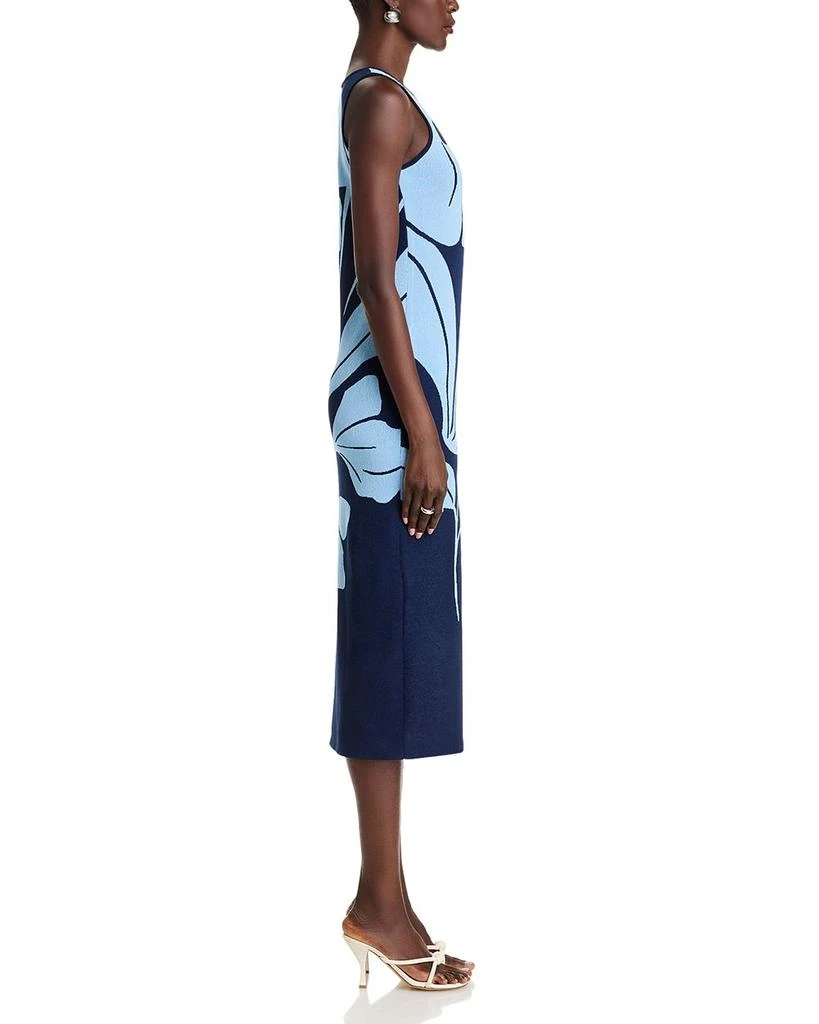 Tahari Exploded Floral Midi Dress 5