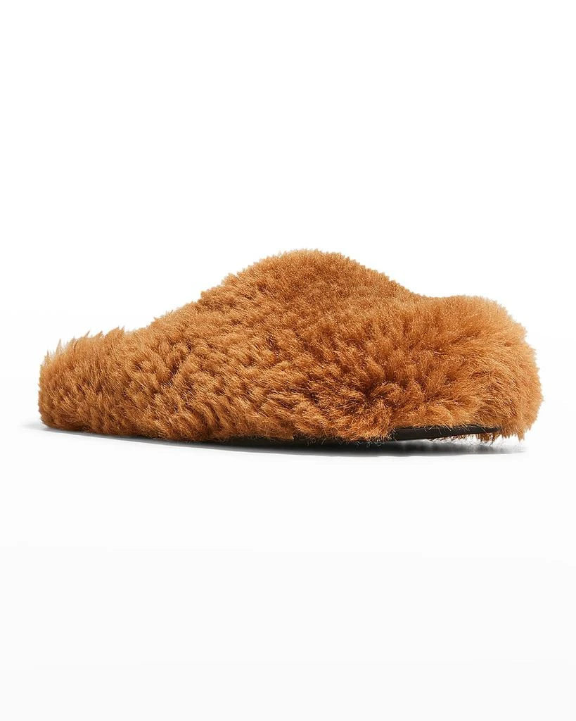 Marni Men's Fussbett Sabot Shearling Mules 4