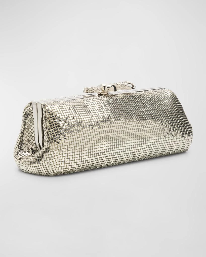 Whiting & Davis Embellished Evening Clutch Bag 6