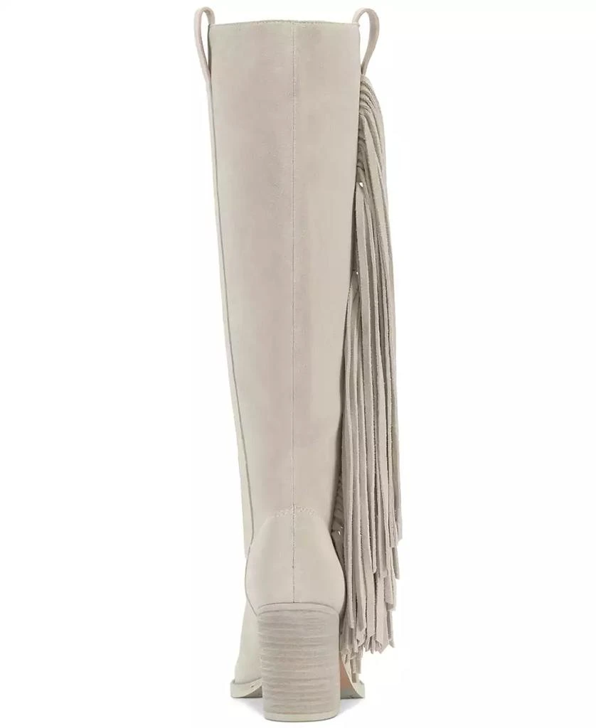 Vince Camuto Women's Pelia Wide-Calf Fringe Knee-High Cowboy Boots 3