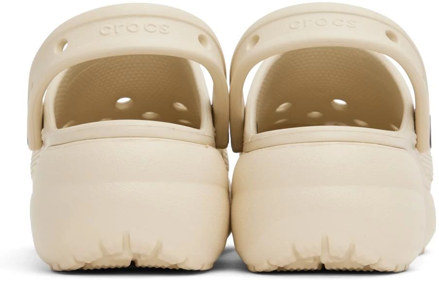 Crocs Off-White Classic Platform Clogs 2