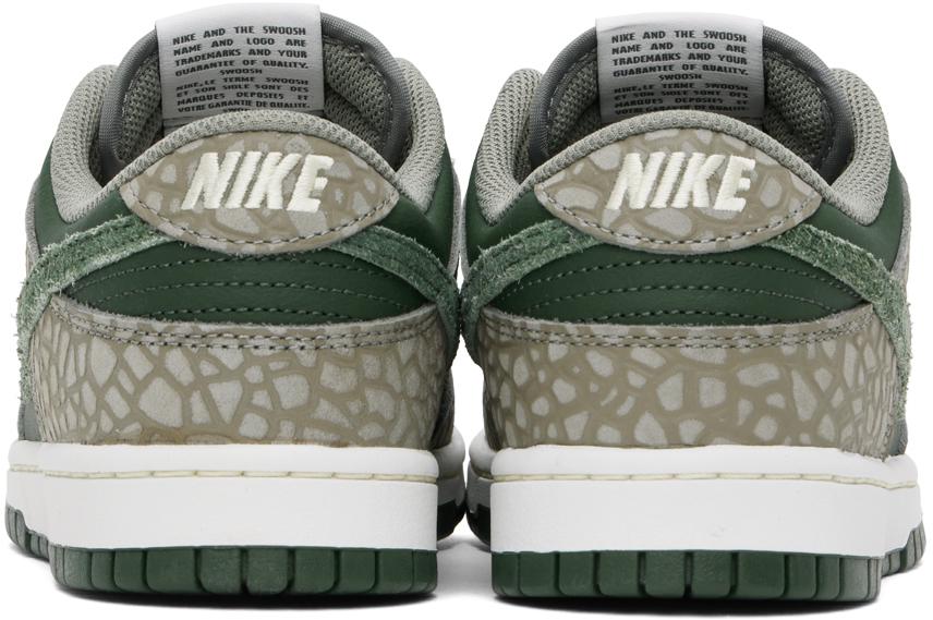 NIKE Khaki Dunk Low Sneakers