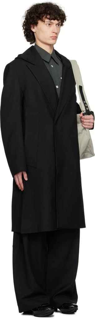 pet-tree-kor Black Gesture Hood Coat 2