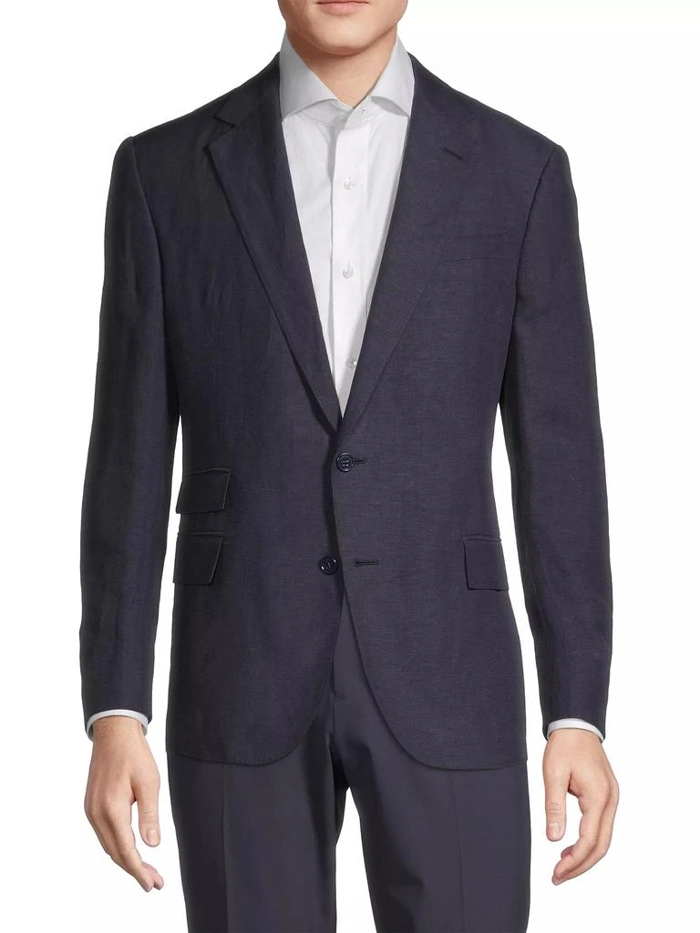Ralph Lauren Kent Linen & Silk Canvas Jacket 3