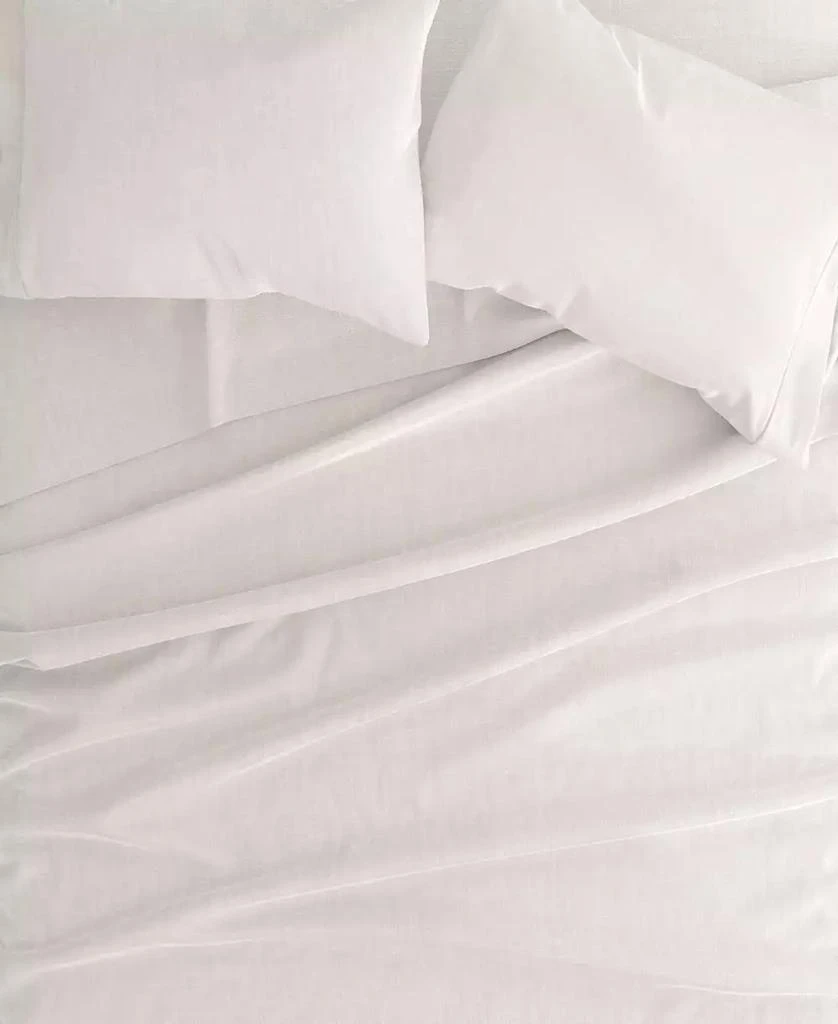 IENJOY HOME 300 Thread Count Linen Rayon From Bamboo Blend Deep Pocket 3-Pc. Sheet Set, Twin 4