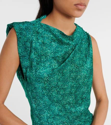 Isabel Marant Samia silk-blend top 4