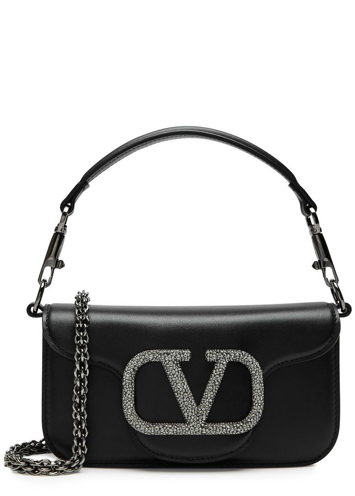 Valentino Locò micro bag with chain - Shoulder Bags