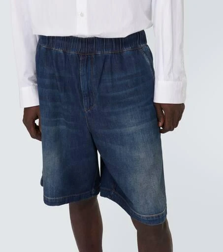 Valentino Denim chambray Bermuda shorts 5