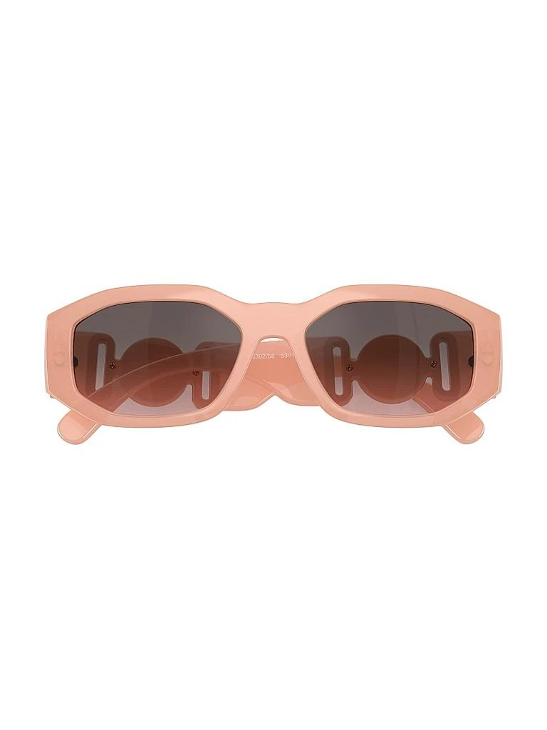 Versace 0VE4361 53MM Hexagon Sunglasses 5
