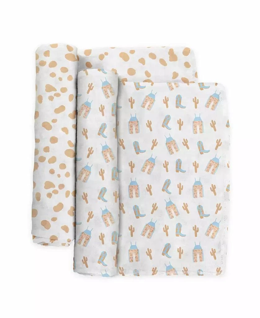 JuJuBe Everyday Essentials Baby Bundle Howdy Partner Blue 12