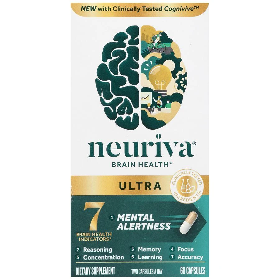 Neuriva Brain Health Supplement, Vitamins B12 & B6, Support for memory and focus 6