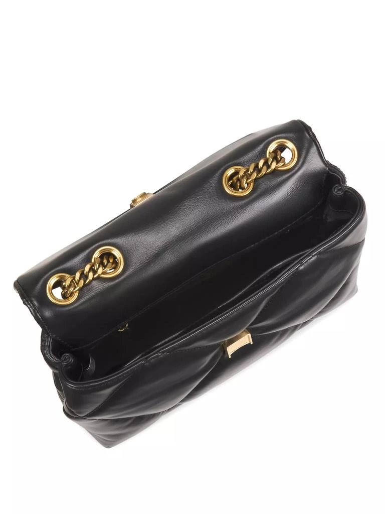 Tory Burch Small Kira Diamond Leather Shoulder Bag 4
