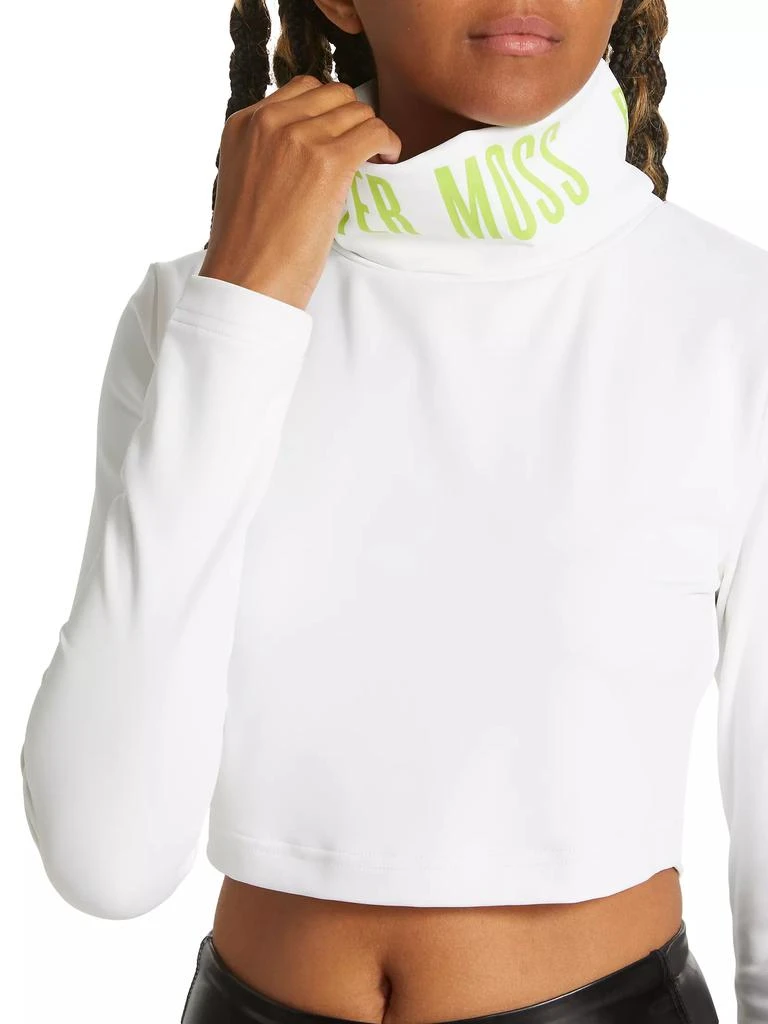 Reebok Logo Turtleneck Crop Top 5