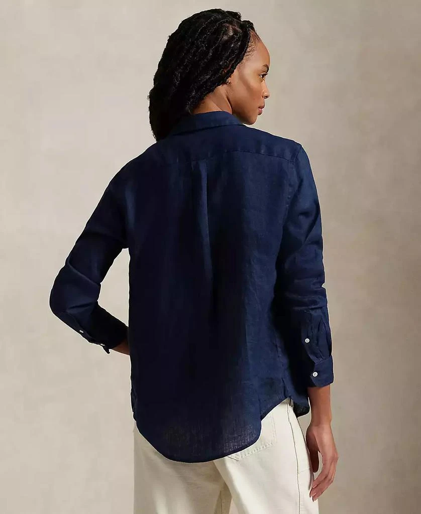 Ralph Lauren Women's Classic-Fit 100% Linen Shirt 2