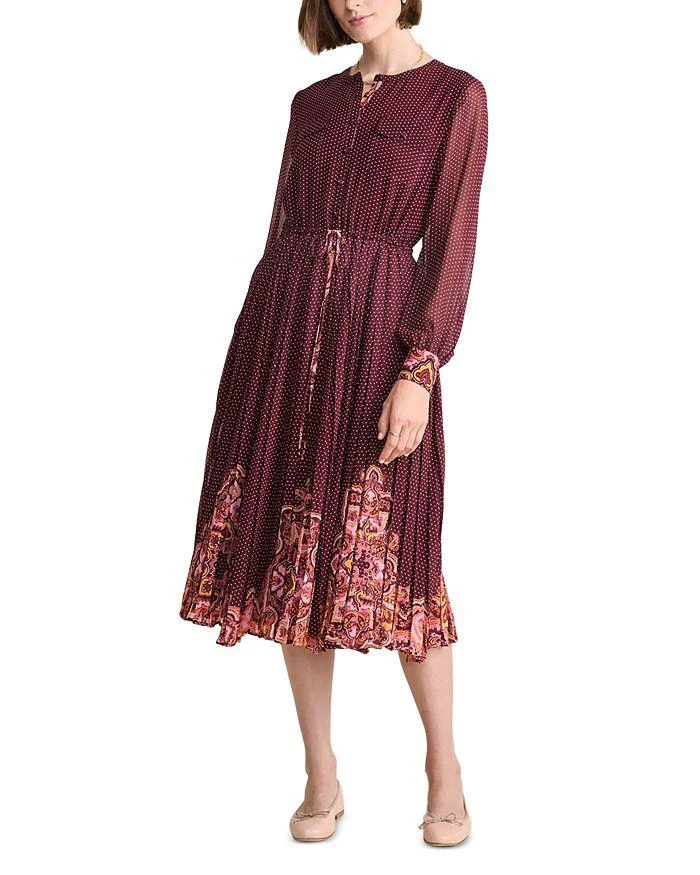 Shop Silk Pleated Placed Print Maxi Dress on Sale at BeyondStyle  Get 71%  Off Silk Pleated Placed Print Maxi Dress with Limited-Time Flash Deals,  Exclusive Discounts, and Special Offers. Enjoy Unbeatable