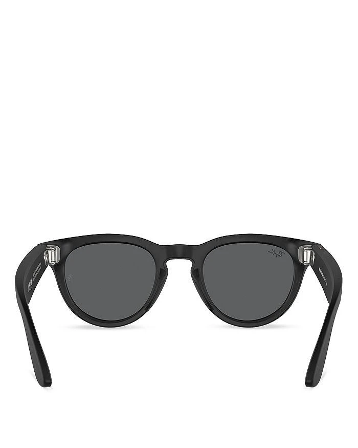 Ray-Ban Ray-Ban Meta Headliner Round Smart Sunglasses, 50mm 3