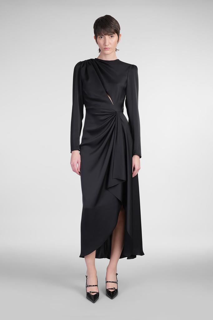 Costarellos Anina Dress In Black Polyester