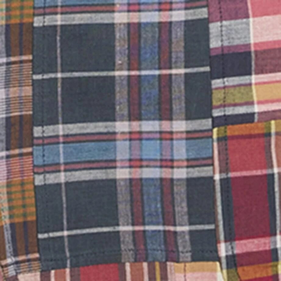 Ralph Lauren Cotton Madras Patchwork Blazer 7