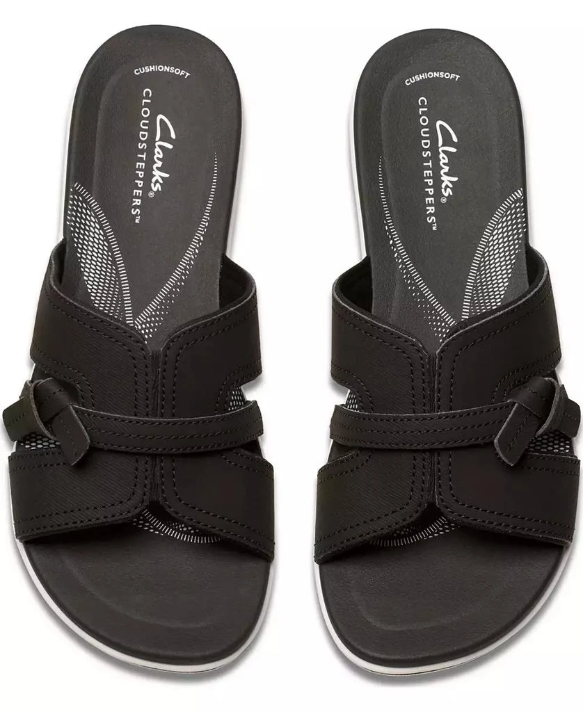 Clarks Cloudsteppers Breeze Rae Mia Slip-On Flat Sandals 7