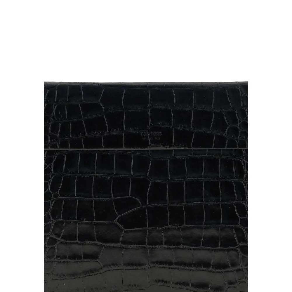 Tom Ford Crocodile print leather Men's Pouch 3