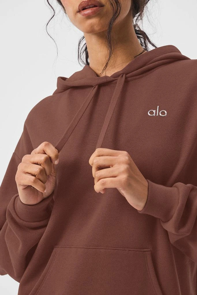 Alo Accolade Hoodie - Chestnut 4