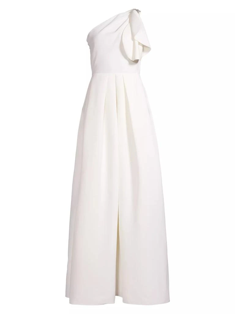 Sachin & Babi Martina One-Shoulder A-Line Gown 1