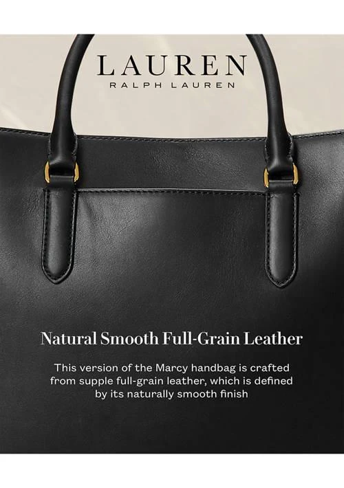 Ralph Lauren Ralph Lauren Leather Large Marcy Satchel 3