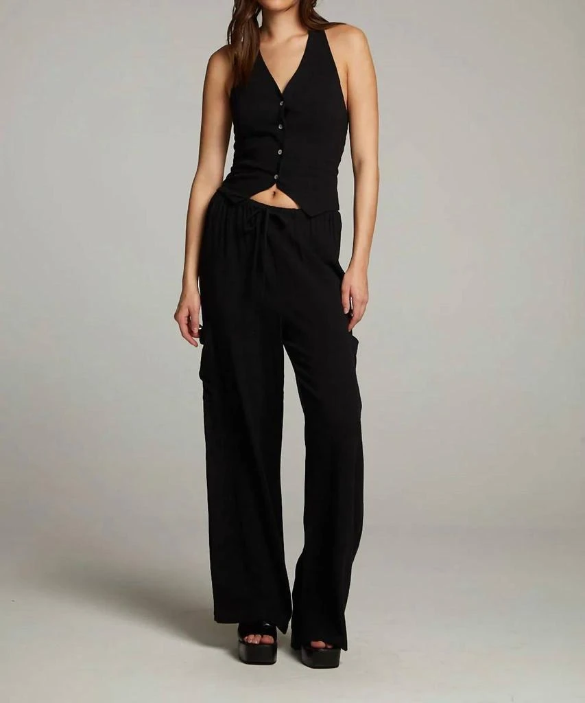 Chaser Chaser - Linen Halter Top 3