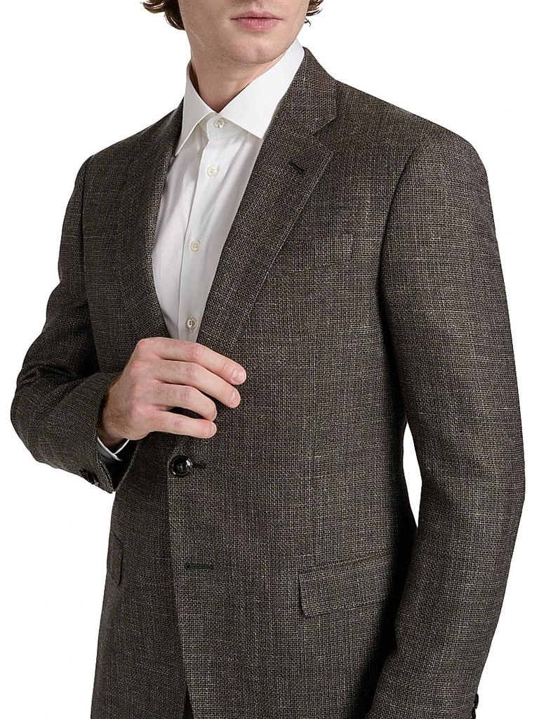 Giorgio Armani Wool-Silk-Linen Sport Coat 6