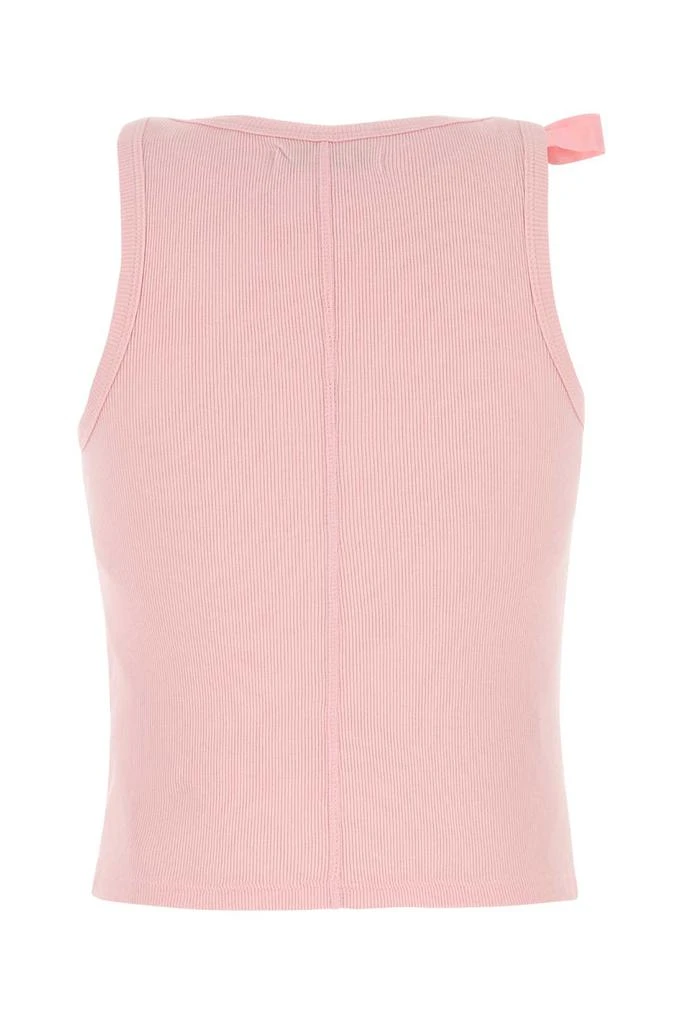 Gimaguas Pink Cotton Bow Tank Top 2