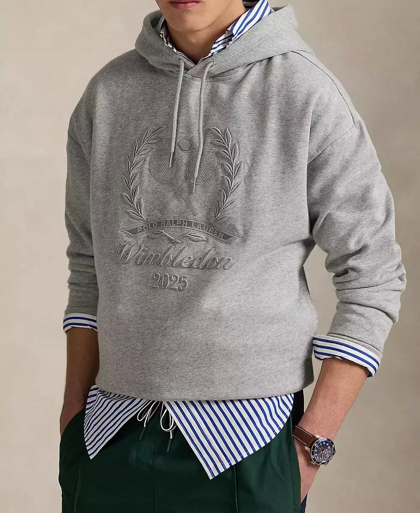 Ralph Lauren Unisex Wimbledon Logo Fleece Hoodie 3