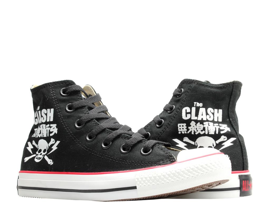 Converse Chuck Taylor All Star The Clash 2 Black/Red Hi Sneakers 114001