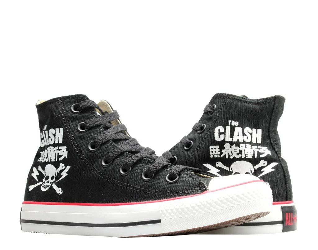 Converse Chuck Taylor All Star The Clash 2 Black/Red Hi Sneakers 114001 1