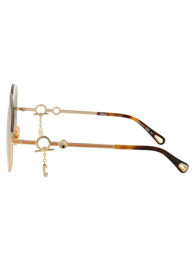 Chloé Chloé Eyewear Pentagonal Frame Sunglasses 3